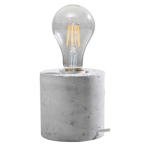 Stolní lampa SOLLUX Salgado E27 1x60W bez zdroje SL.0680 beton