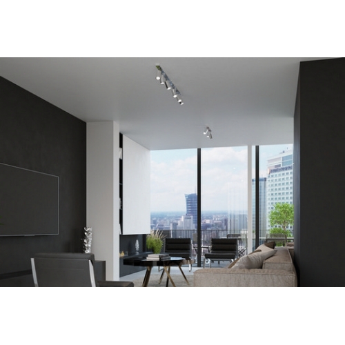 Bodové svítidlo SOLLUX Ring 3 GU10 3x40W bez zdroje SL.0729 chrom