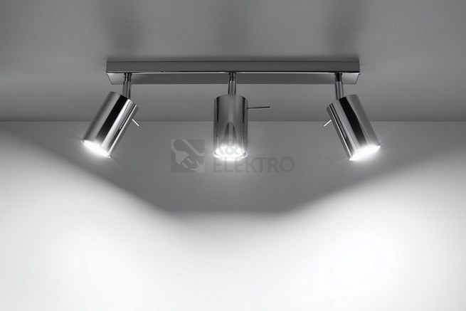Obrázek produktu Bodové svítidlo SOLLUX Ring 3 GU10 3x40W bez zdroje SL.0729 chrom 2