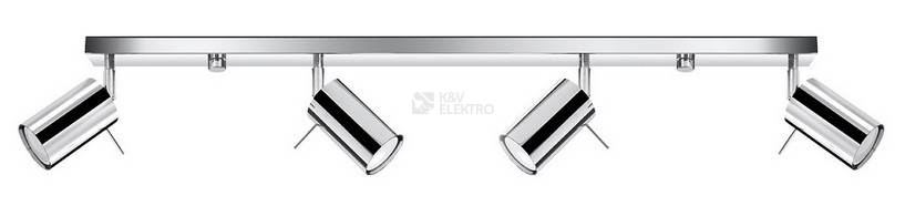 Obrázek produktu Bodové svítidlo SOLLUX Ring 4l GU10 4x40W bez zdroje SL.0731 chrom 0