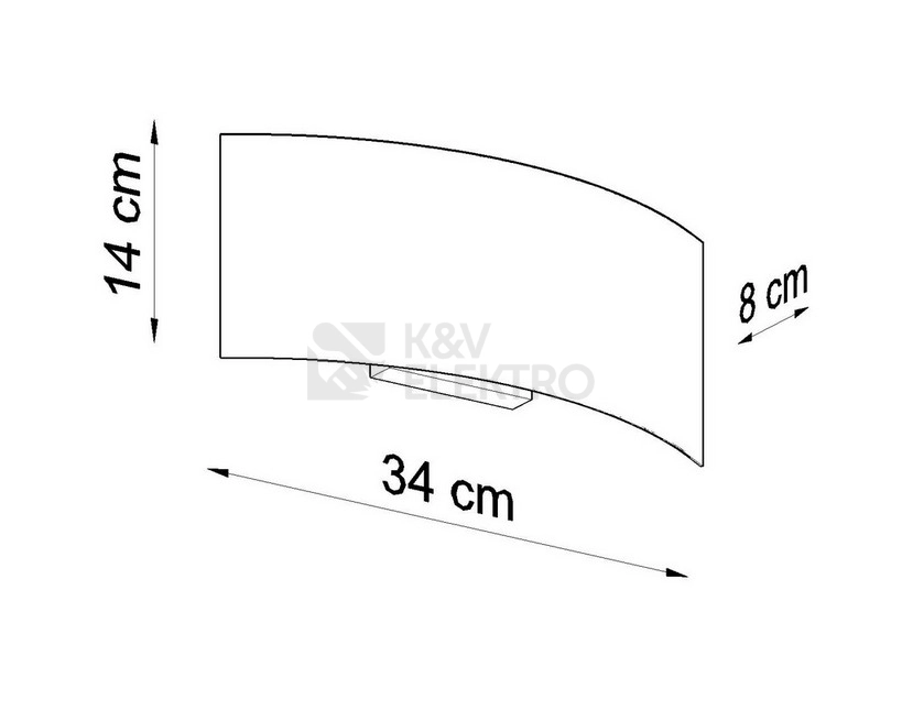 Obrázek produktu Nástěnné svítidlo SOLLUX Magnus G9 2x40W bez zdroje SL.0937 černá 3