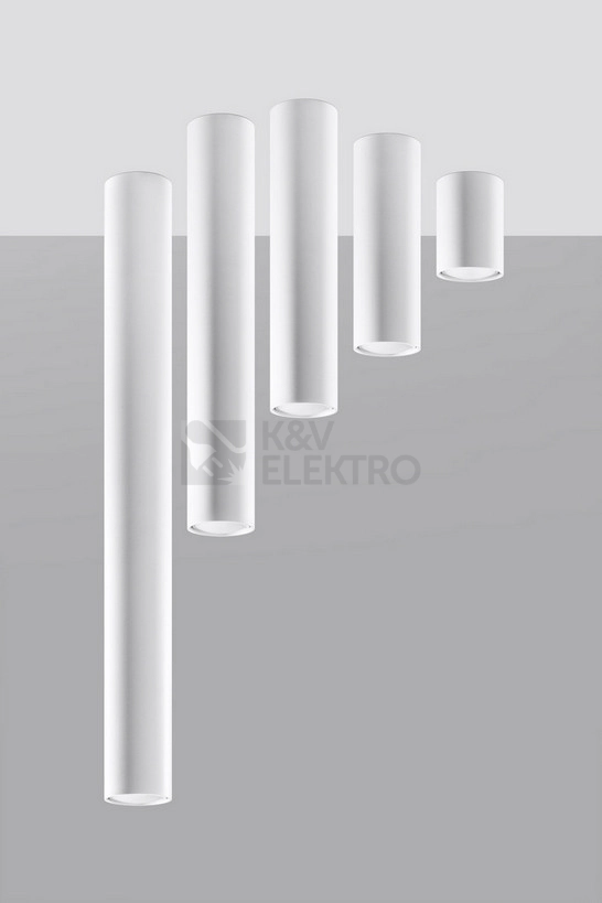Obrázek produktu Stropní svítidlo SOLLUX Lagos 10cm GU10 1x40W bez zdroje SL.0996 bílá 5