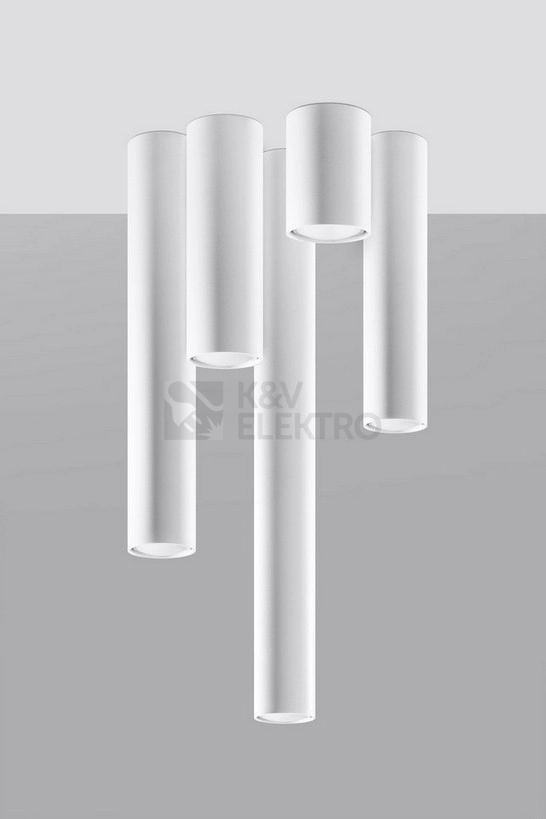 Obrázek produktu Stropní svítidlo SOLLUX Lagos 10cm GU10 1x40W bez zdroje SL.0996 bílá 6