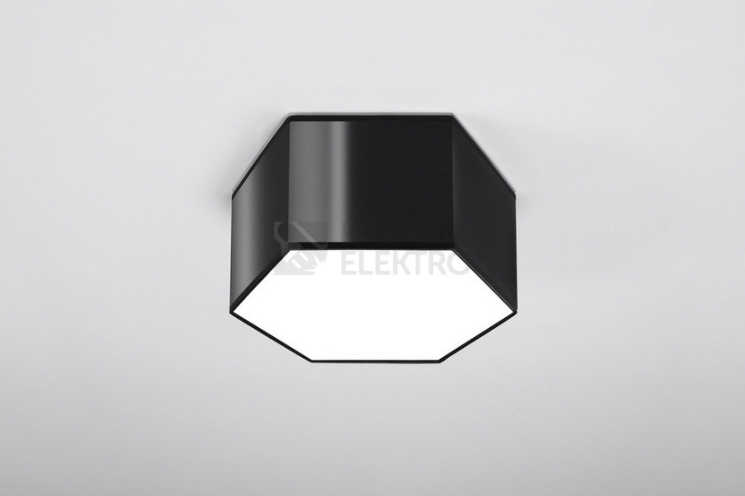 Obrázek produktu Stropní svítidlo SOLLUX Sunde 15 E27 2x60W bez zdroje SL.1061 černá 1