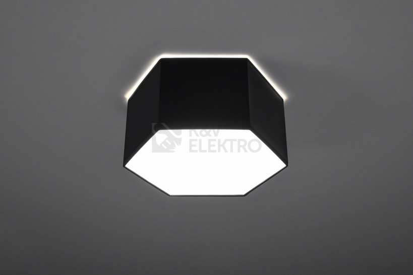 Obrázek produktu Stropní svítidlo SOLLUX Sunde 15 E27 2x60W bez zdroje SL.1061 černá 2
