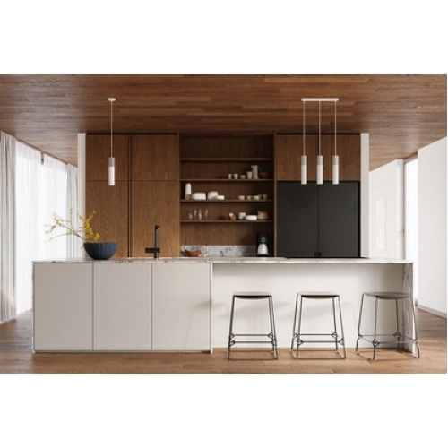 Lustr SOLLUX Borgio 3p GU10 3x40W bez zdroje SL.1080 beton a ocel šedá, bílý baldachýn (obrázek 7)