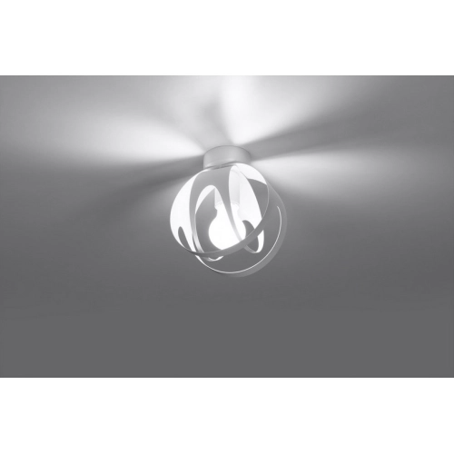 Stropní svítidlo SOLLUX Tulos E27 1x60W bez zdroje SL.1082 bílá (obrázek 3)
