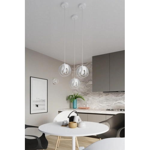 Stropní svítidlo SOLLUX Tulos E27 1x60W bez zdroje SL.1082 bílá (obrázek 5)