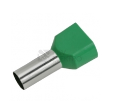 Obrázek produktu Lisovací dutinky dvojité zelené DD 16-16 průřez 16mm2 délka 16mm (50ks) 0