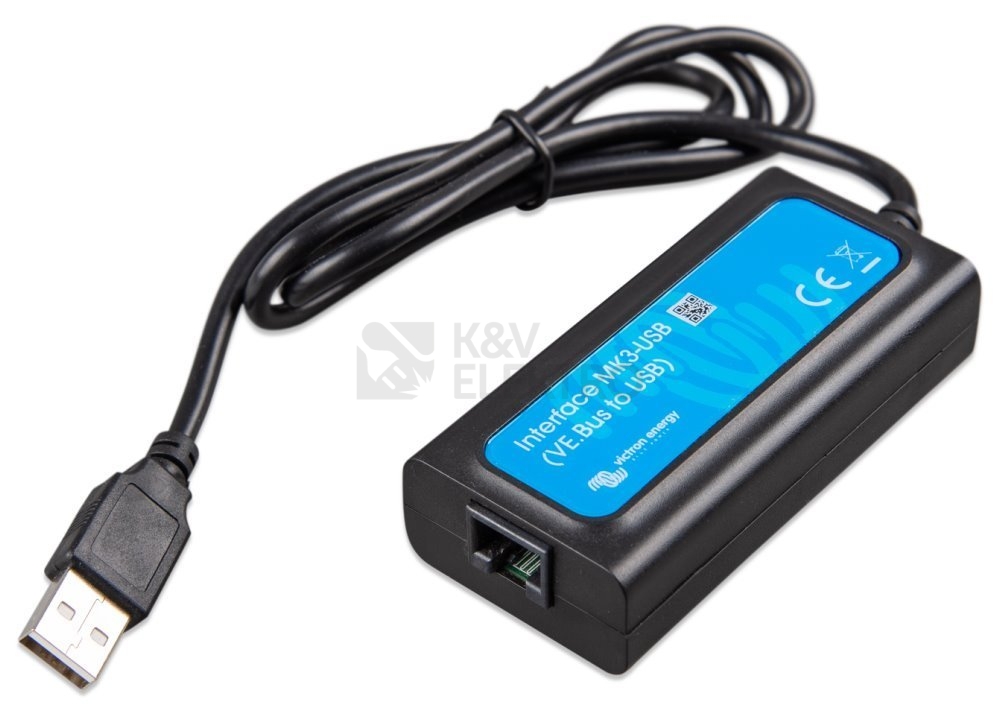 Obrázek produktu Převodník komunikační pro regulátory/měniče Victron MK3-USB 0