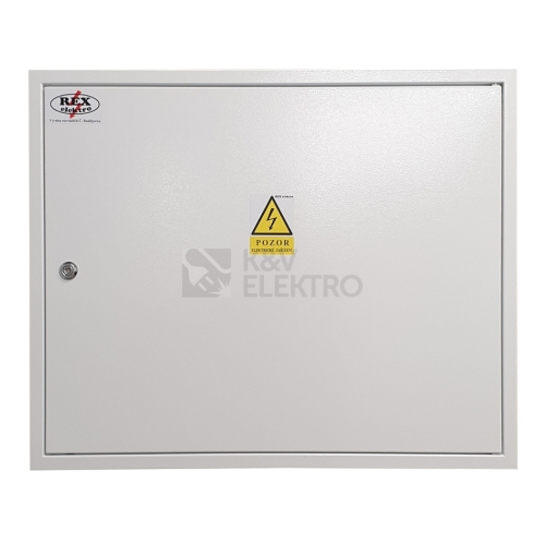 Elektroměrový rozvaděč REX Elektro RE 1/1+36M podružná část vpravo zapuštěný bílý pro ČEZ EGD (E.ON) 5000192