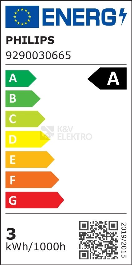 Obrázek produktu LED žárovka E27 Philips Master Filament A60 2,3W (40W) neutrální bílá (4000K) výběh 1