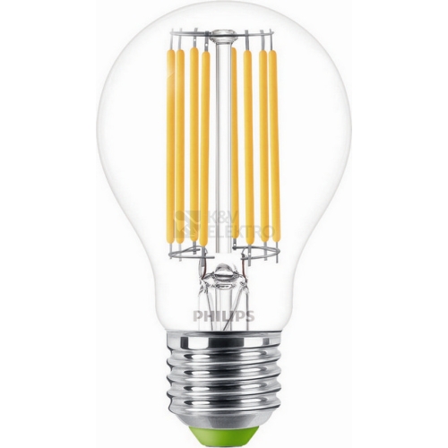 LED žárovka E27 Philips Master Filament A60 4W (60W) teplá bílá (3000K)