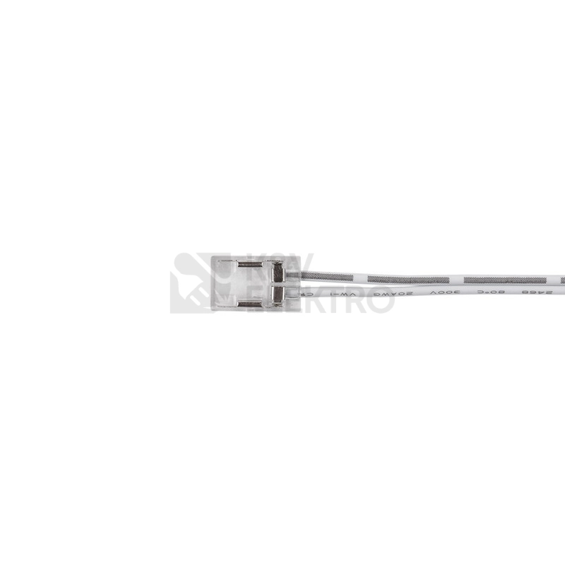 Obrázek produktu Připojovací konektor zářezový LED pásků 8mm 2pin 150mm McLED ML-112.003.78.8 1
