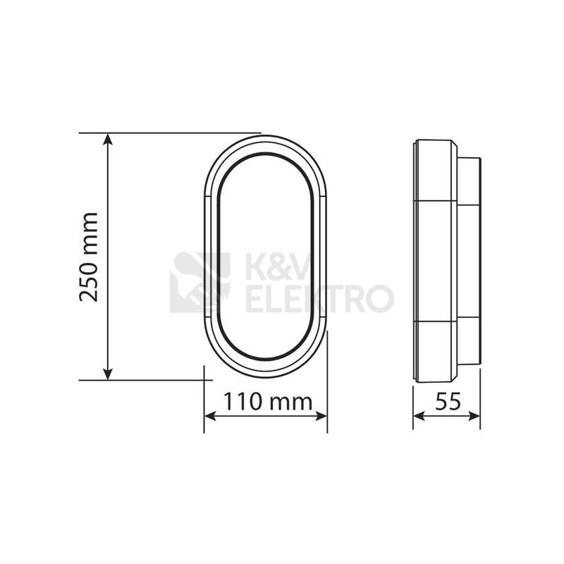 Obrázek produktu LED svítidlo McLED Rhona 10W 4000K IP65 šedá ML-513.055.81.0 11