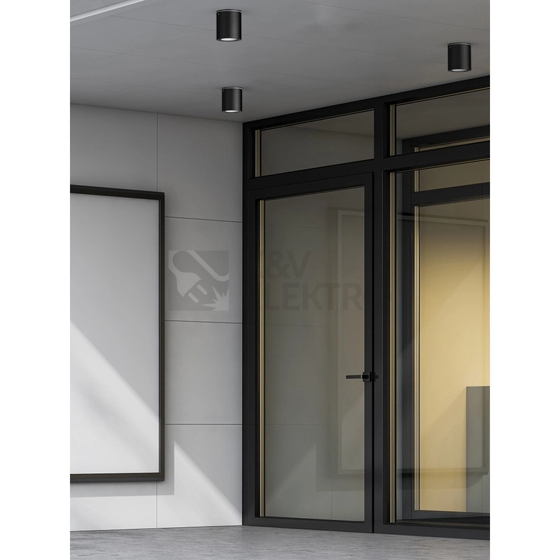 Obrázek produktu LED svítidlo McLED Noel R 7W 4000K IP65 černá ML-516.012.19.0 3