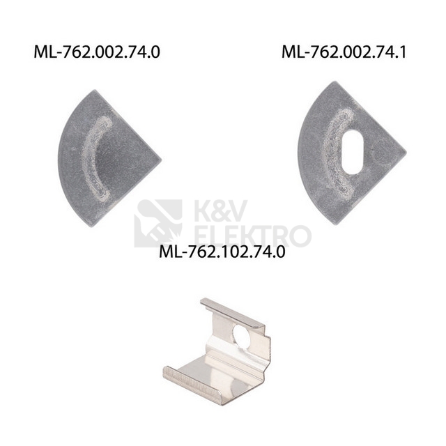 Obrázek produktu Rohový hliníkový profil McLED RB 8x8mm včetně mléčného difuzoru 2m ML-761.002.74.2 2