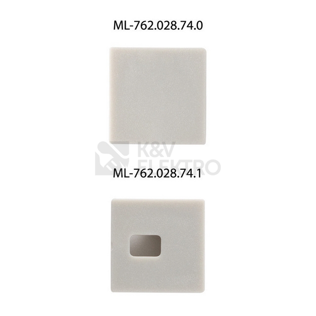 Obrázek produktu Hliníkový profil McLED pro sádrokarton AU 55x15mm včetně mléčného difuzoru 1m ML-761.028.74.1 3