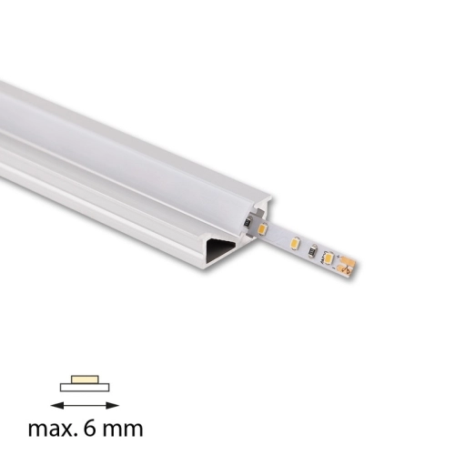 Vestavný hliníkový profil McLED VE 24x10mm včetně mléčného difuzoru 1m ML-761.029.74.1 (obrázek 6)