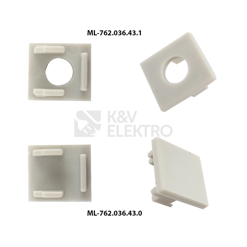 Obrázek produktu Rohový hliníkový profil McLED AS pro sádrokarton 51x23mm včetně mléčného difuzoru 2m ML-761.038.43.2 3