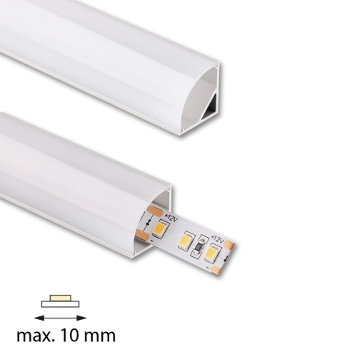 Rohový hliníkový profil McLED RS2 16x16mm s mléčným difuzorem 1m ML-761.041.74.1 (obrázek 3)