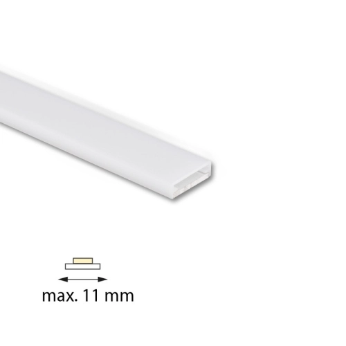 Přisazený hliníkový profil McLED PB1 17x5mm včetně mléčného difuzoru 2m ML-761.045.74.2 (obrázek 3)