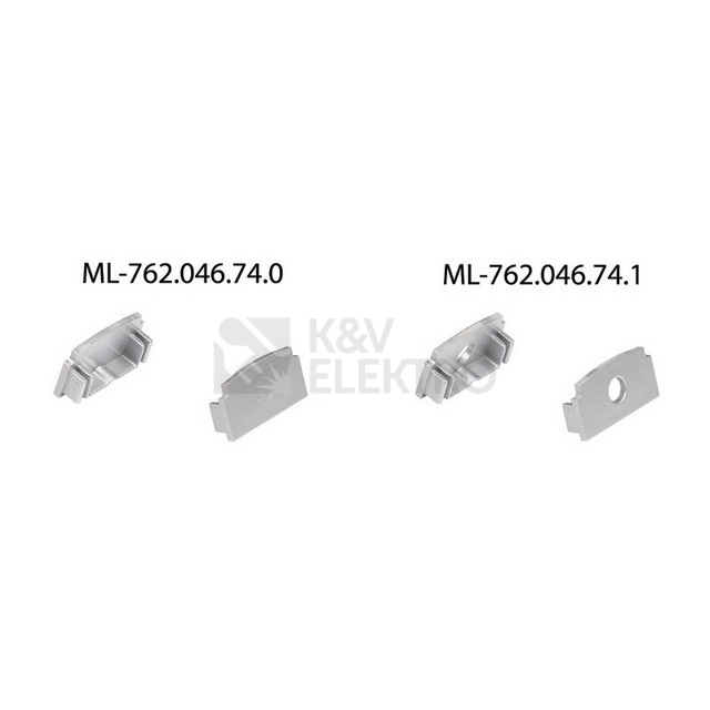 Obrázek produktu Hliníkový profil McLED pro sádrokarton AX 62x14mm včetně mléčného difuzoru 1m ML-761.046.74.1 2