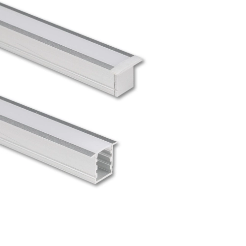 Vestavný hliníkový profil McLED VI 12x15mm včetně mléčného difuzoru 1m ML-761.048.74.1