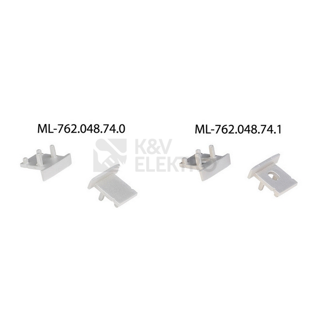 Obrázek produktu Vestavný hliníkový profil McLED VI 12x15mm včetně mléčného difuzoru 2m ML-761.048.74.2 1