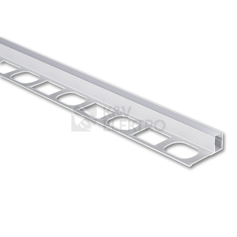 Obrázek produktu Hliníkový profil McLED pro obklady a dlažbu DC 28x11mm včetně matného difuzoru 2m ML-761.049.43.2 0