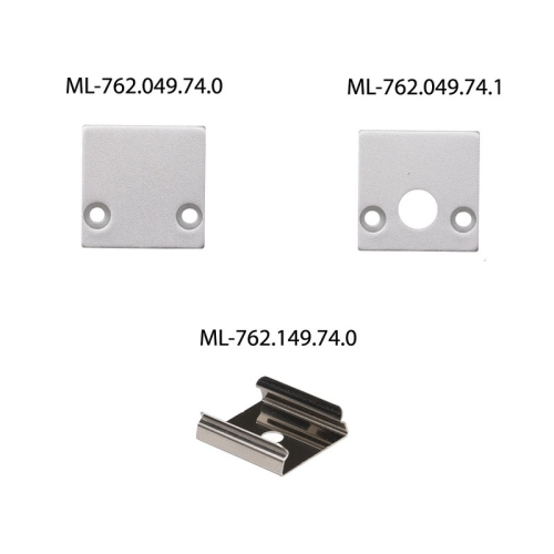 Přisazený hliníkový profil McLED PCA 25x25mm včetně mléčného difuzoru 1m ML-761.049.74.1 (obrázek 5)