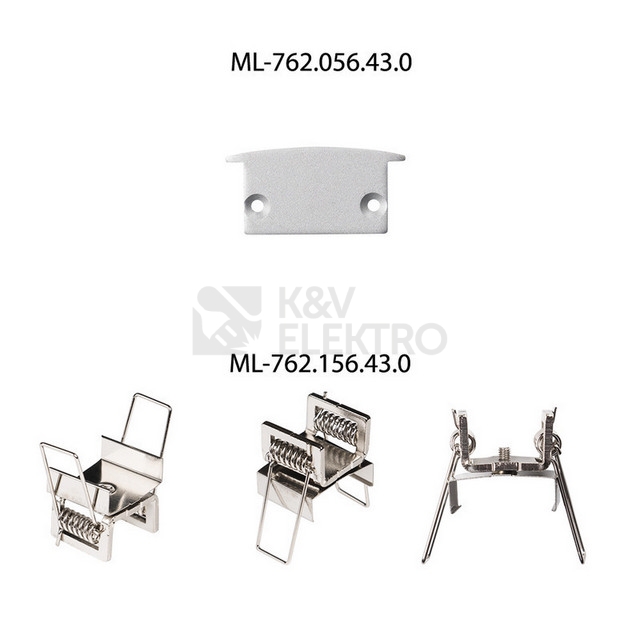 Obrázek produktu Vestavný hliníkový profil McLED VA 30x14mm včetně matného difuzoru 2m ML-761.057.43.2 3