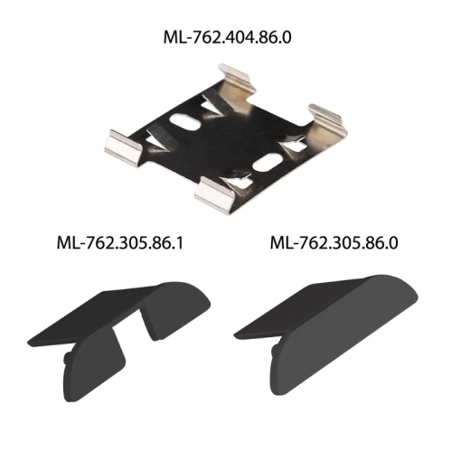 Přisazený hliníkový profil McLED PX2 40x9mm včetně difuzoru 2m černý ML-761.305.86.2 (obrázek 3)