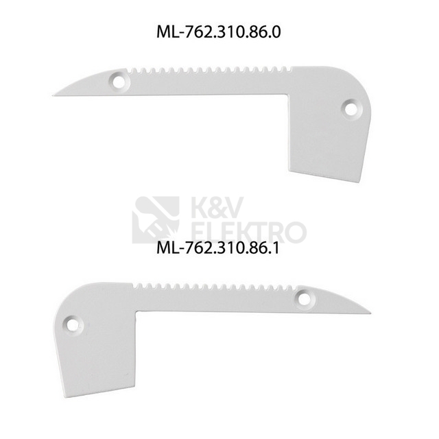 Obrázek produktu Nášlapný hliníkový profil McLED BF 68x25mm včetně mléčného difuzoru a silikonové podložky 2m ML-761.310.86.2 2