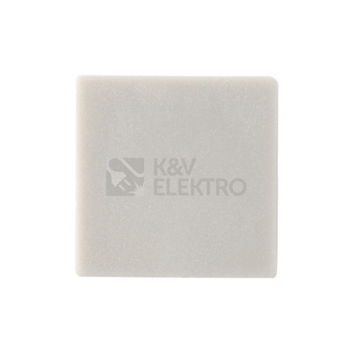  Koncovka LED profilu AU bez otvoru stříbrná McLED ML-762.028.74.0