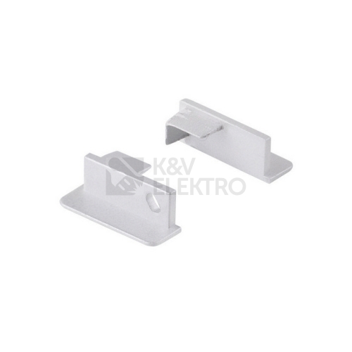 Koncovka LED profilu VE s otvorem stříbrná McLED ML-762.029.74.1