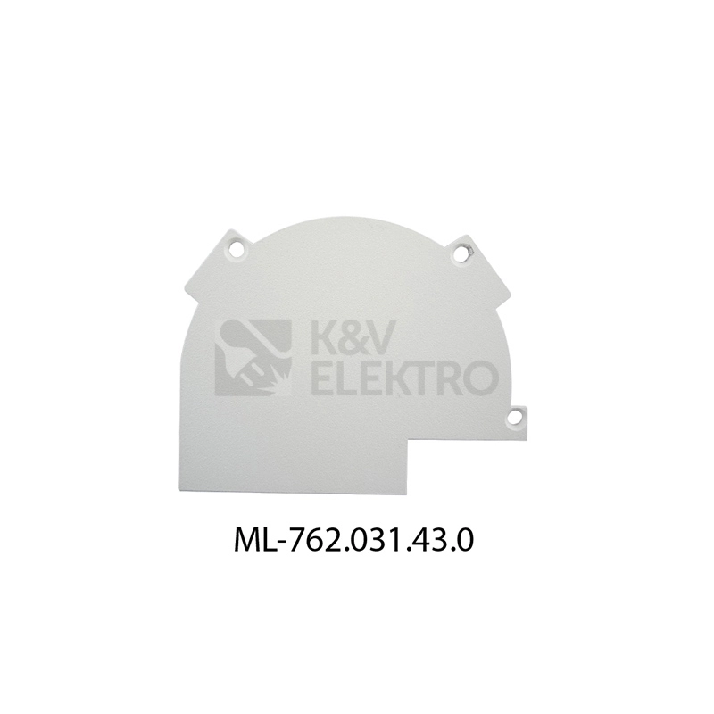 Obrázek produktu Koncovka LED profilu AJ pravá bílá McLED ML-762.031.43.0 0