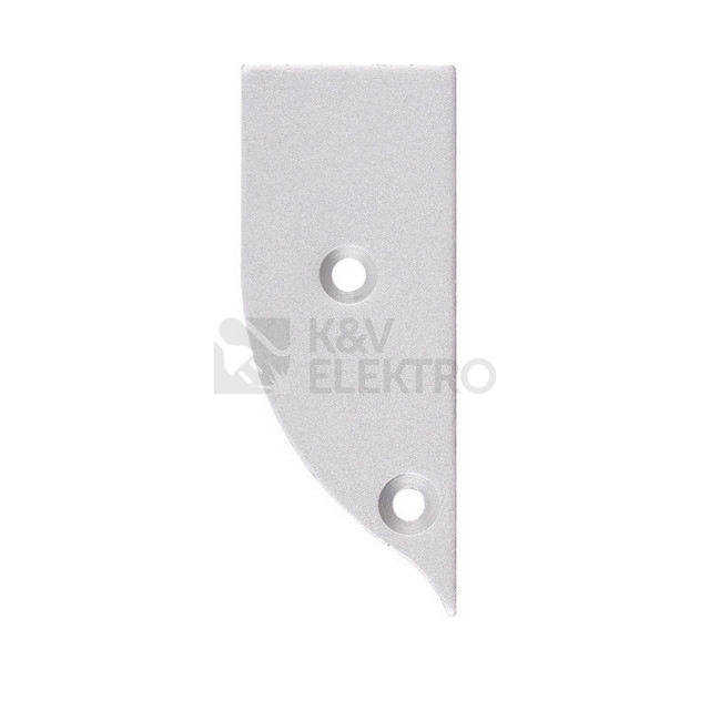 Obrázek produktu Koncovka LED profilu NC bez otvoru stříbrná McLED ML-762.034.74.0 0
