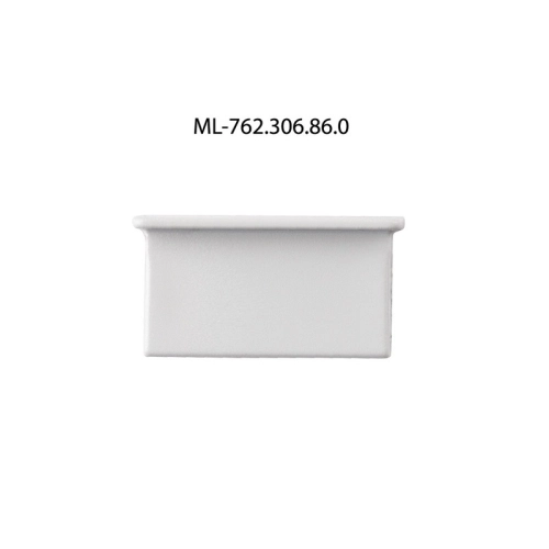 Koncovka LED profilu VK bez otvoru stříbrná McLED ML-762.306.86.0