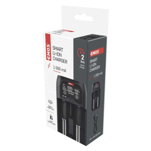 Univerzální nabíječka li-ion baterií EMOS BCL-20D N9221 (obrázek 10)