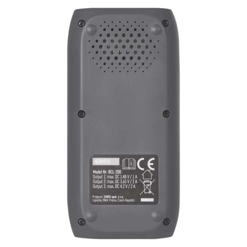 Univerzální nabíječka li-ion baterií EMOS BCL-20D N9221 (obrázek 3)