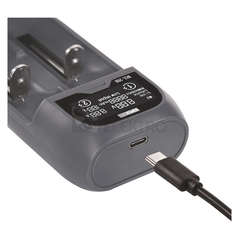 Obrázek produktu Univerzální nabíječka li-ion baterií EMOS BCL-20D N9221 3