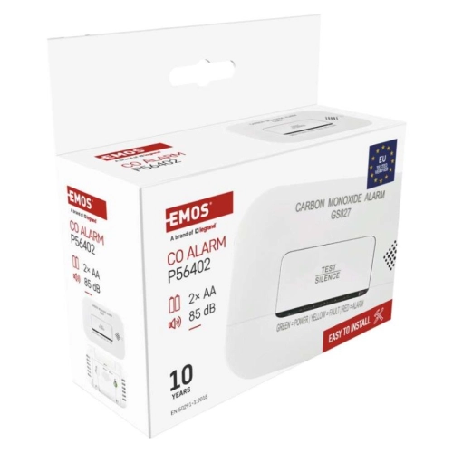 Detektor oxidu uhelnatého GS827 EMOS P56402 (obrázek 10)