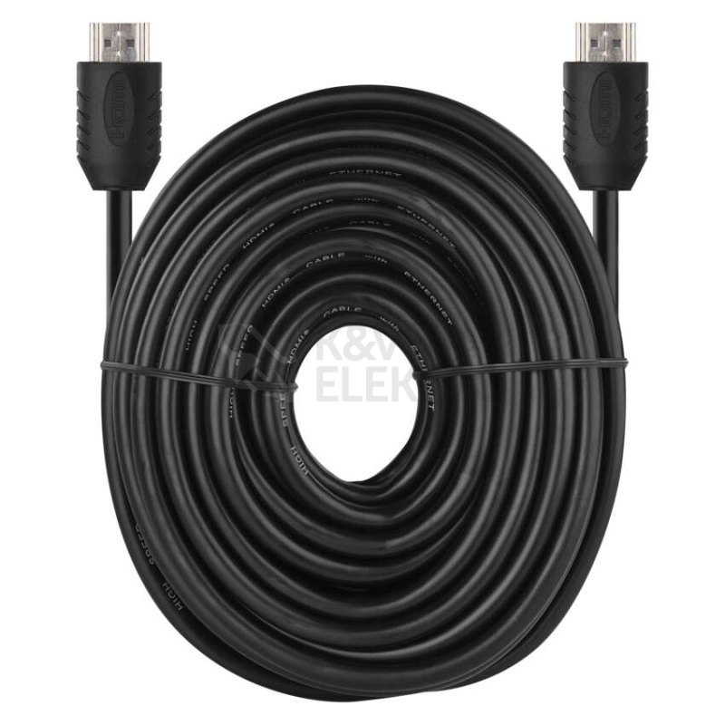 Obrázek produktu HDMI high speed kabel 2.0 EMOS S11000 A-A vidlice, délka 10m 2