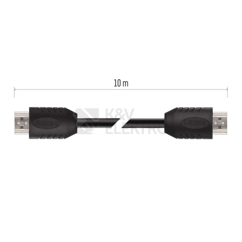 Obrázek produktu HDMI high speed kabel 2.0 EMOS S11000 A-A vidlice, délka 10m 6