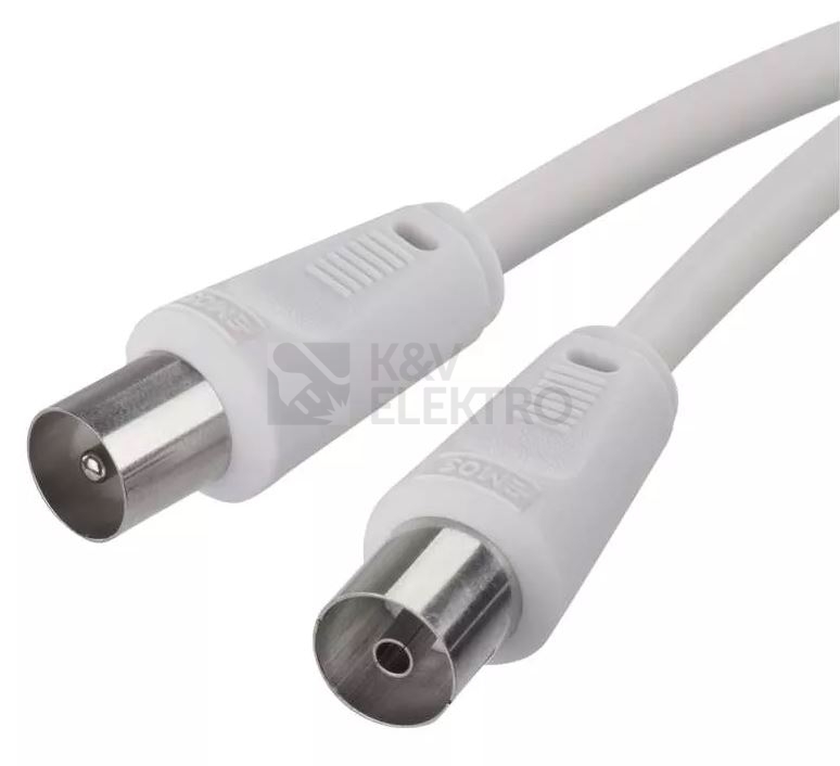 Obrázek produktu Anténní koaxiální kabel EMOS S30100 1,25m rovné koncovky 0