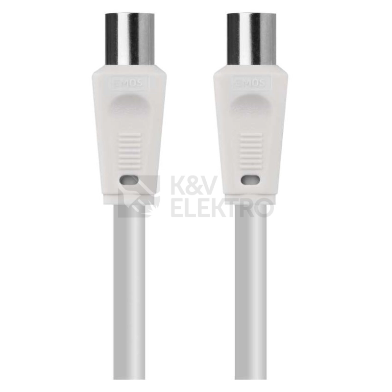 Obrázek produktu Anténní koaxiální kabel EMOS SD3003 3,5m rovné koncovky 7