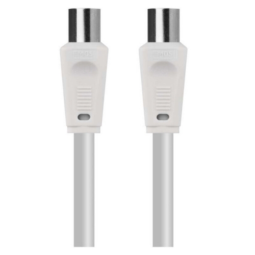 Anténní koaxiální kabel EMOS S30500 5m rovné koncovky