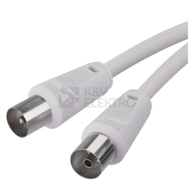 Obrázek produktu  Anténní koaxiální kabel EMOS S30500 5m rovné koncovky 0