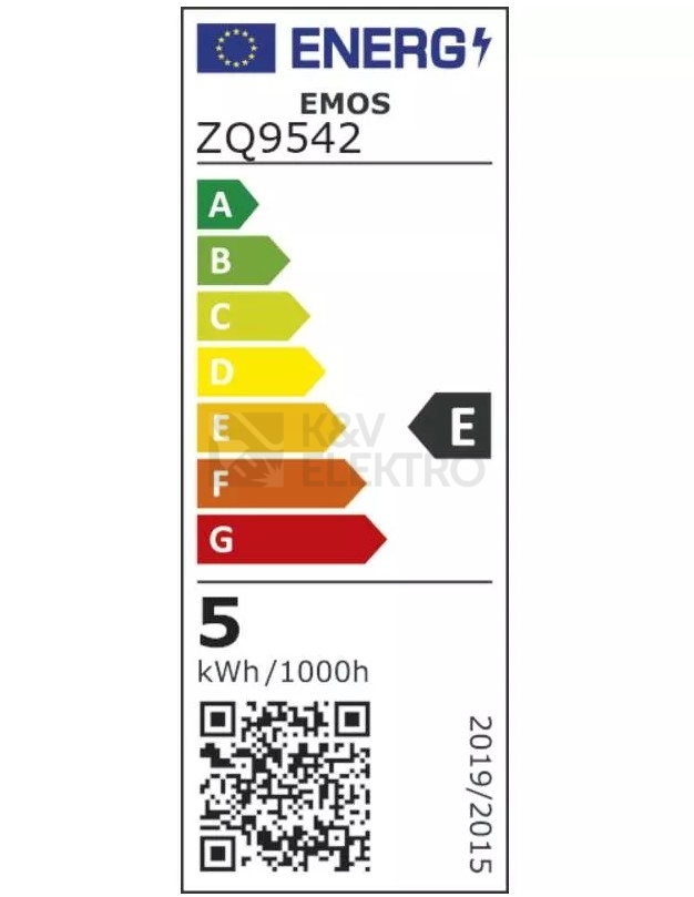 Obrázek produktu LED žárovka G9 EMOS 4,2W (40W) teplá bílá (3000K) 4